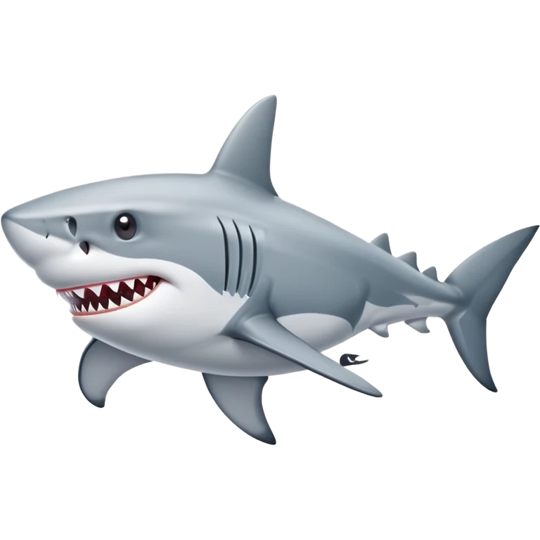 Shark with Nike shoes  emoji