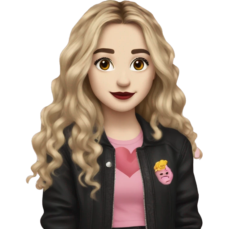 sabrina carpenter heart outfit emoji