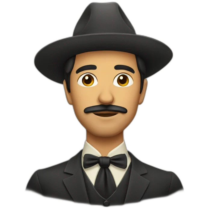 elegant mexican man emoji