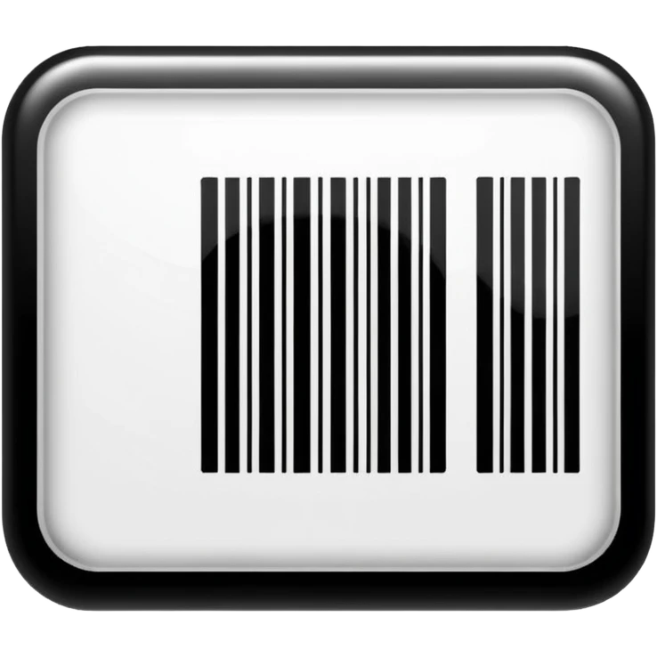 Barcode label emoji