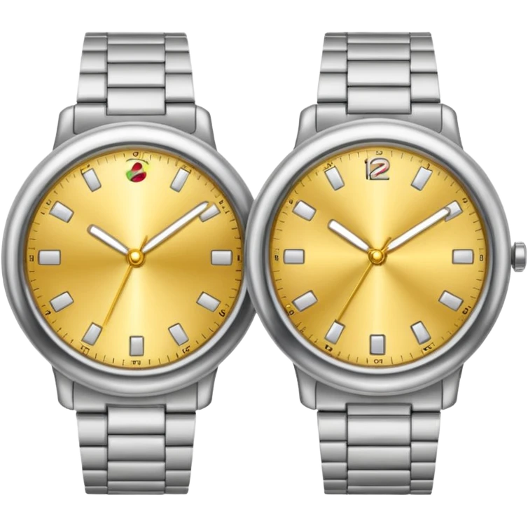 2 watches emoji