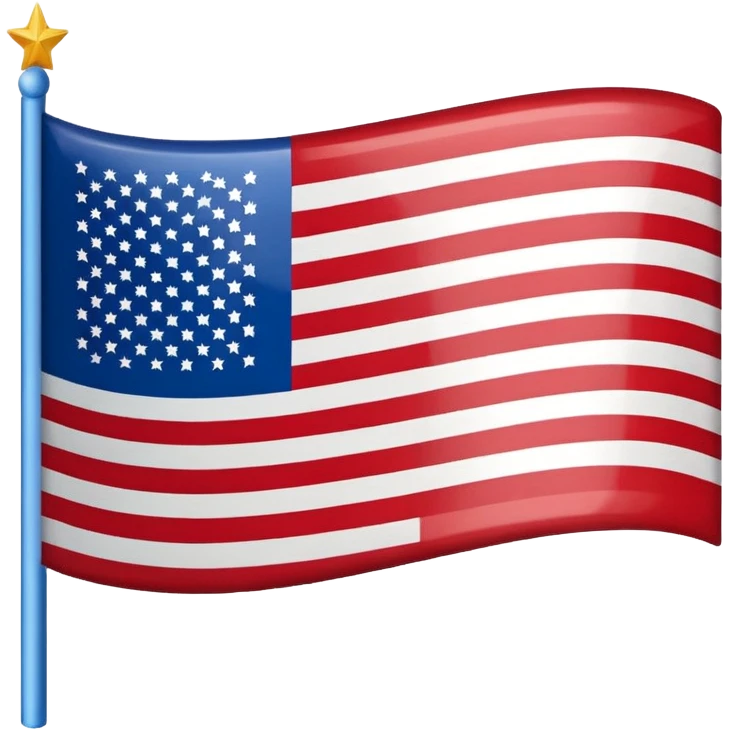 quiero un emoji de USA con su bandera emoji