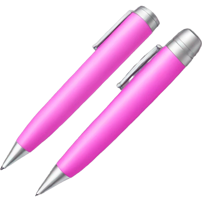 pink pen emoji