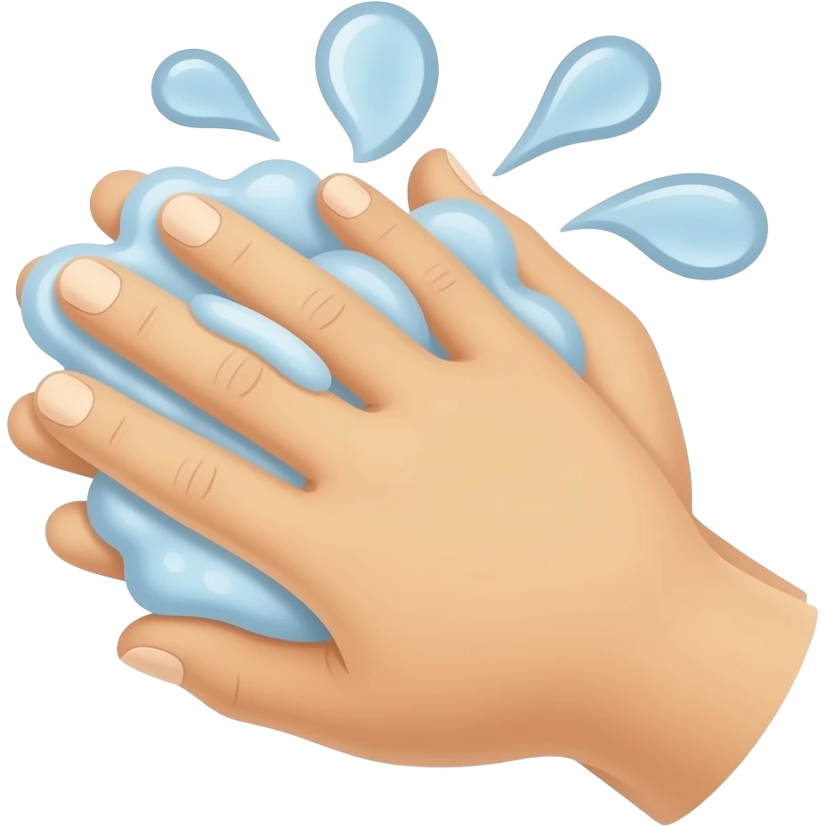 hand wash only emoji