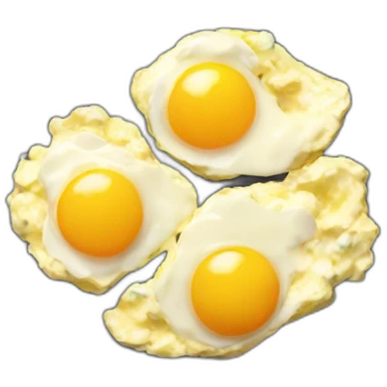 Scrambled eggs emoji