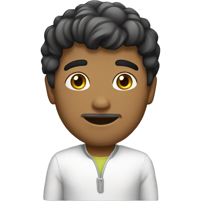 Белый волк emoji