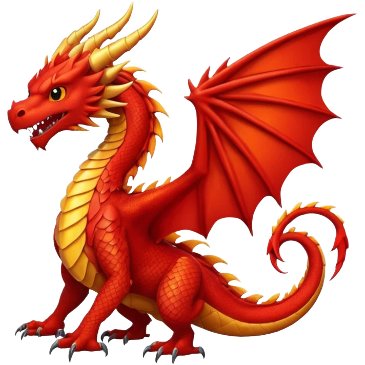 fire dragon emoji
