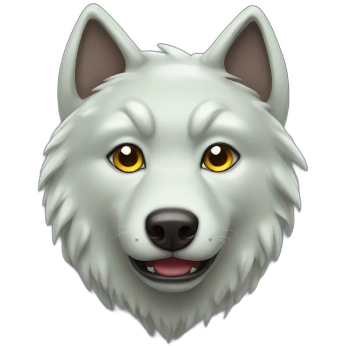 Slime wolf emoji
