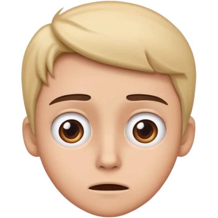 Dumb person emoji