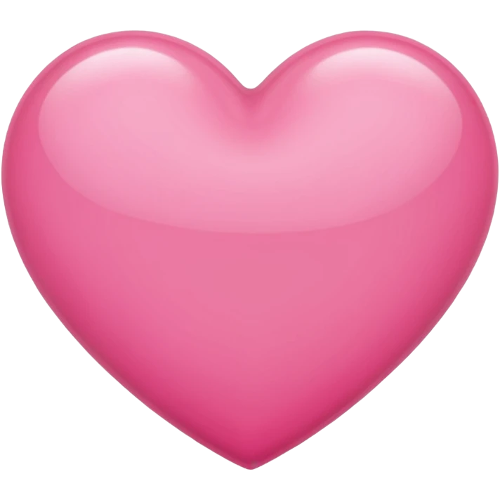 Heart pink emoji