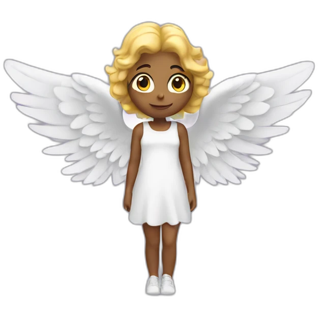 angel with wings emoji