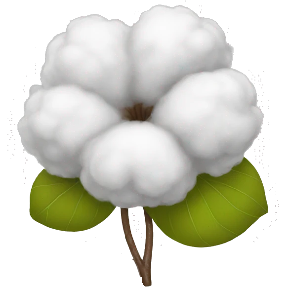 cotton emoji