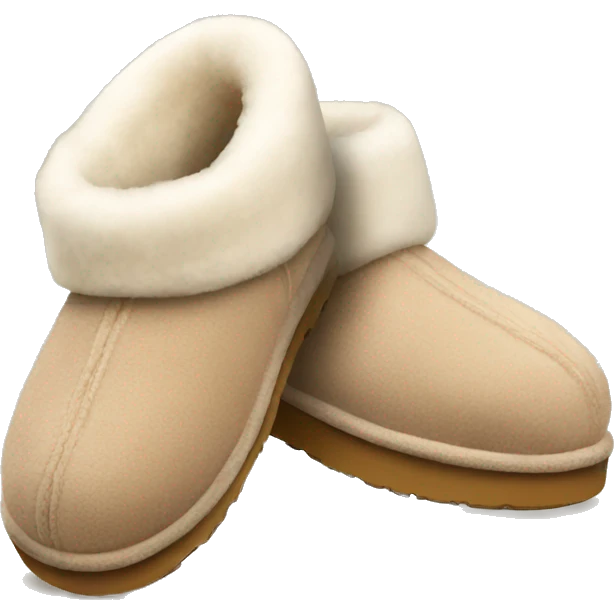 Ugg slippers emoji