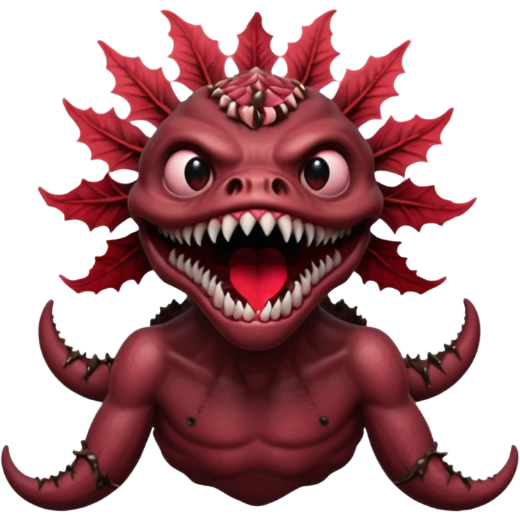 El demogorgon de strager thins emoji