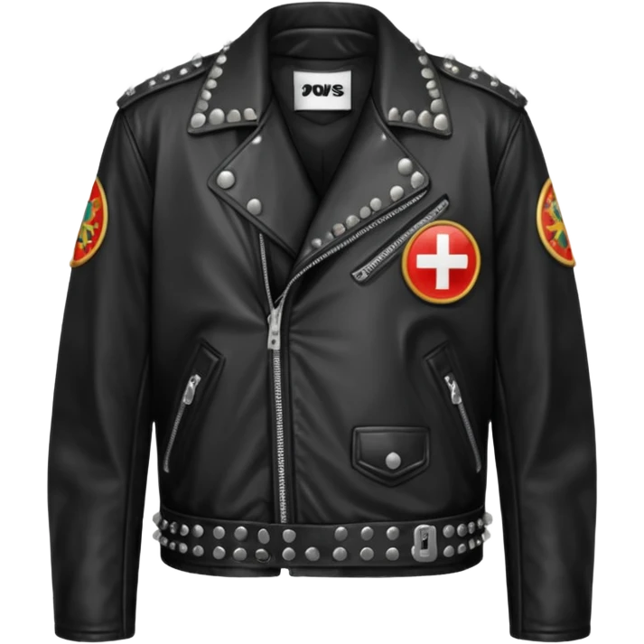 Russian underground fashion jacket emoji