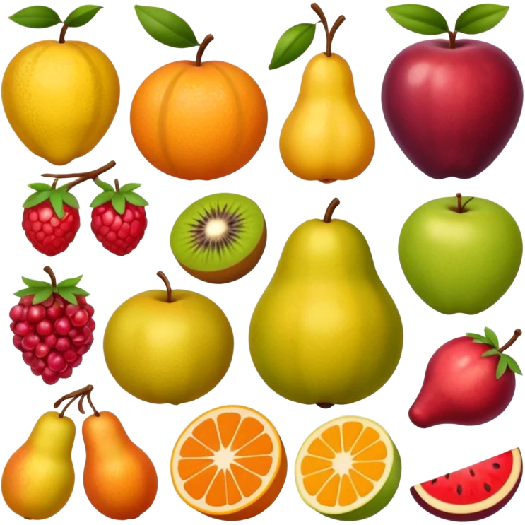Fruits emoji
