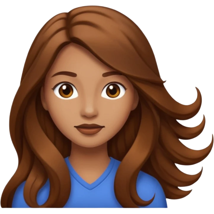 flipping hair emoji emoji