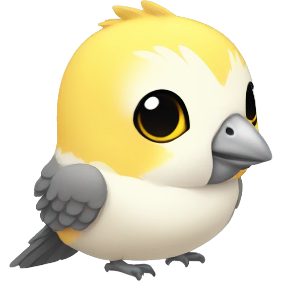 chibi Cockatiel  emoji