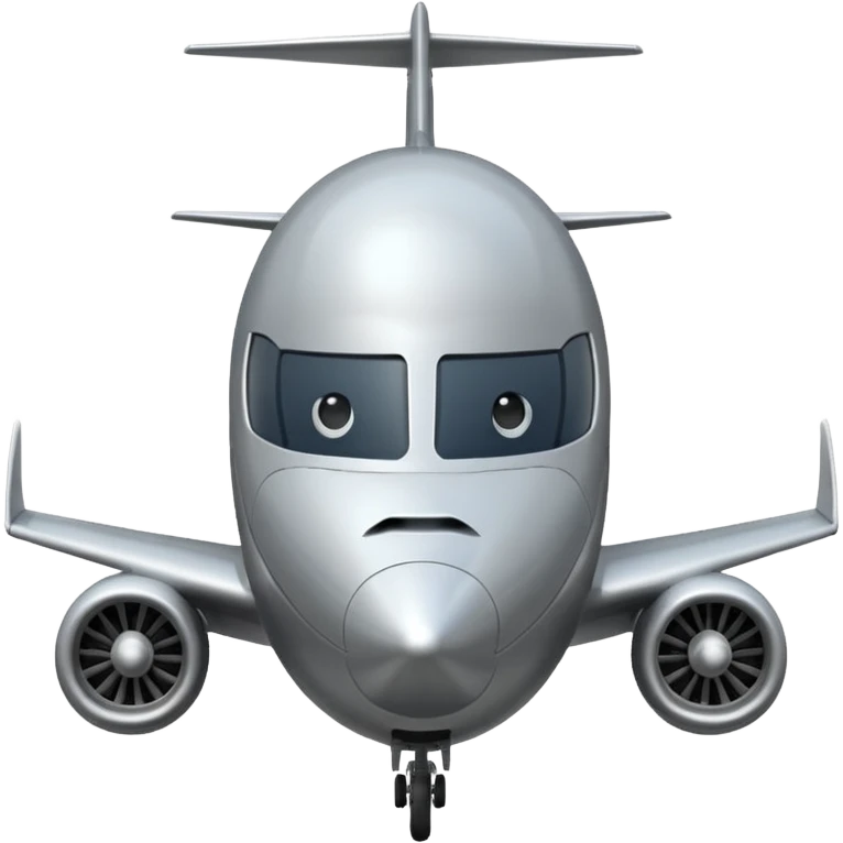 plane take off face on right emoji
