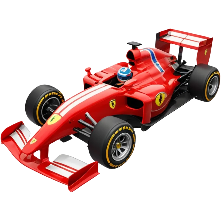 Ferrari formula 1 car emoji