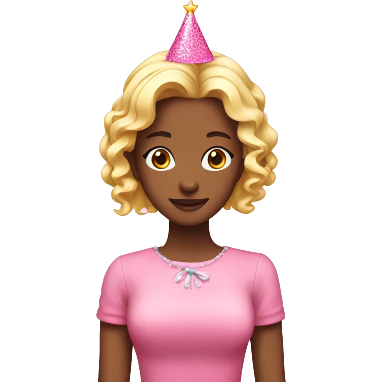 pink sweet 16 birthday emoji