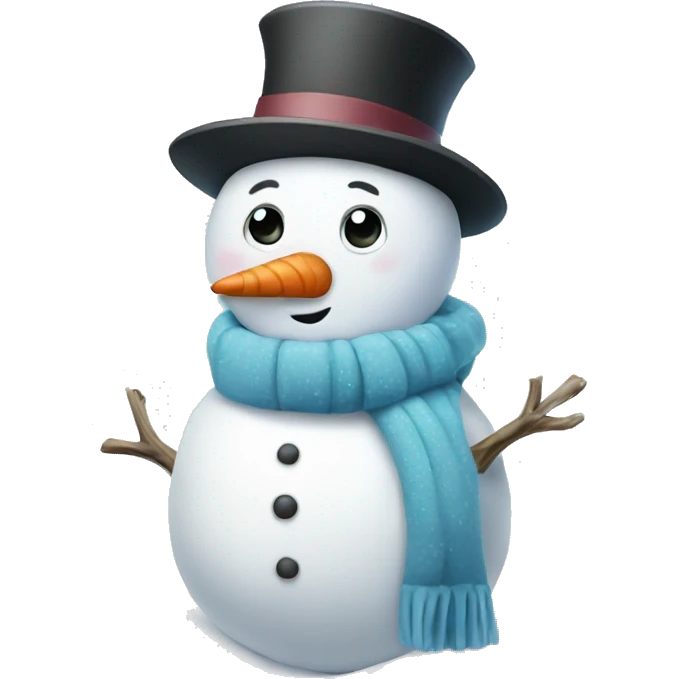 baby snowman emoji