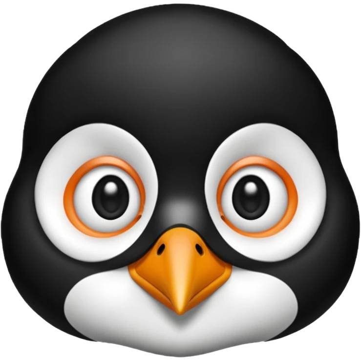 penguin face emoji