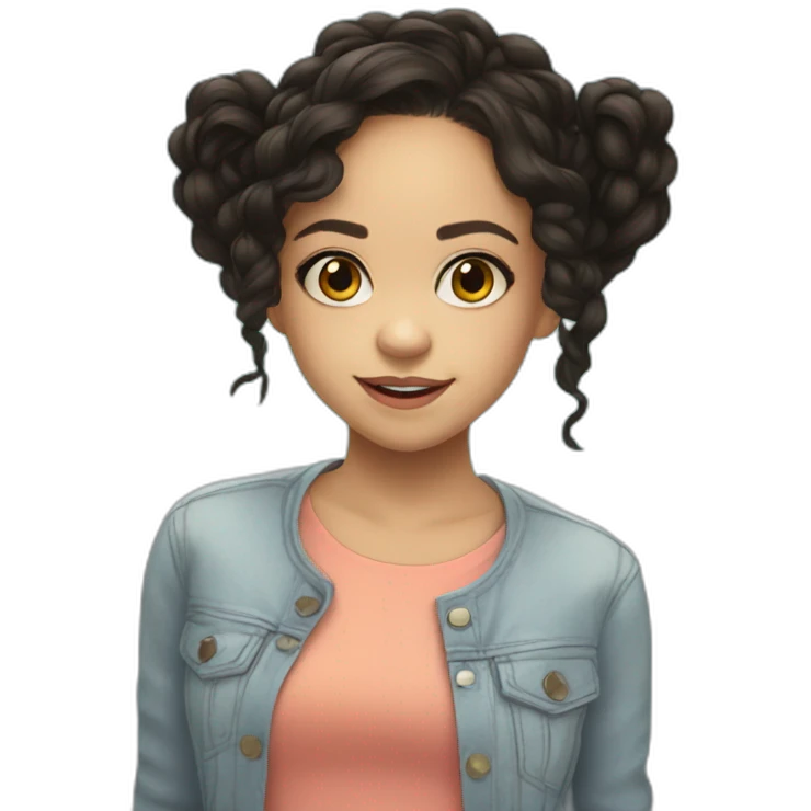 jenna ortega but emoji