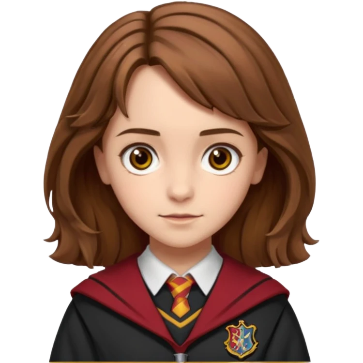 Hermione Granger from Harry Potter emoji