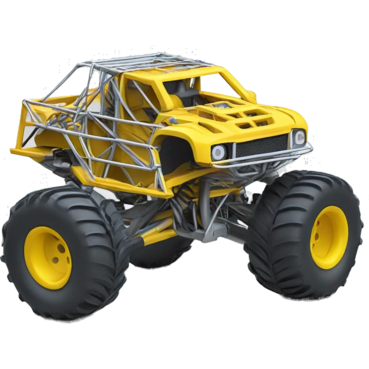 Wire frame rc truggy  emoji