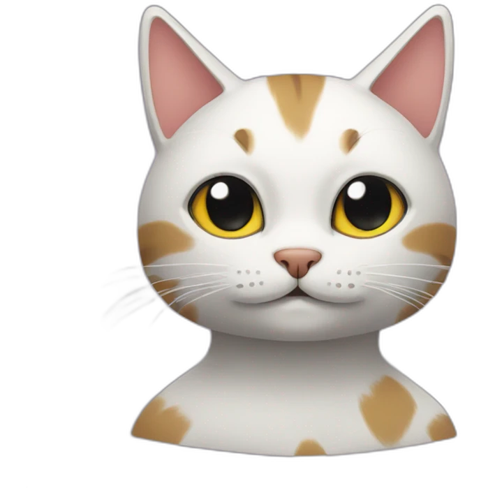 Cat playing cards emoji