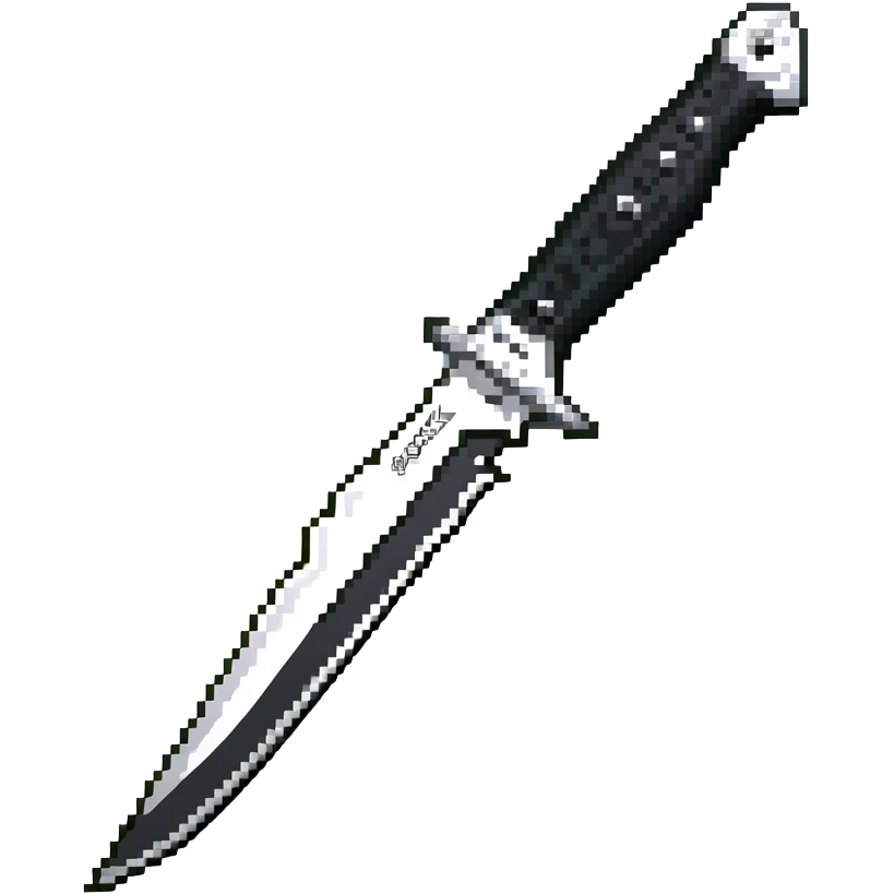 Cold Steel Espada knife with black handle emoji