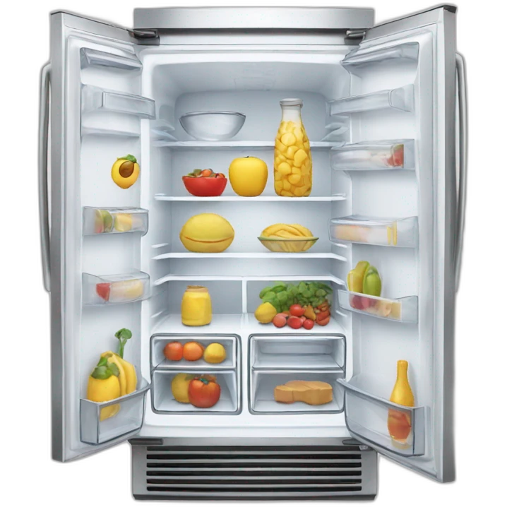 open refrigerator emoji