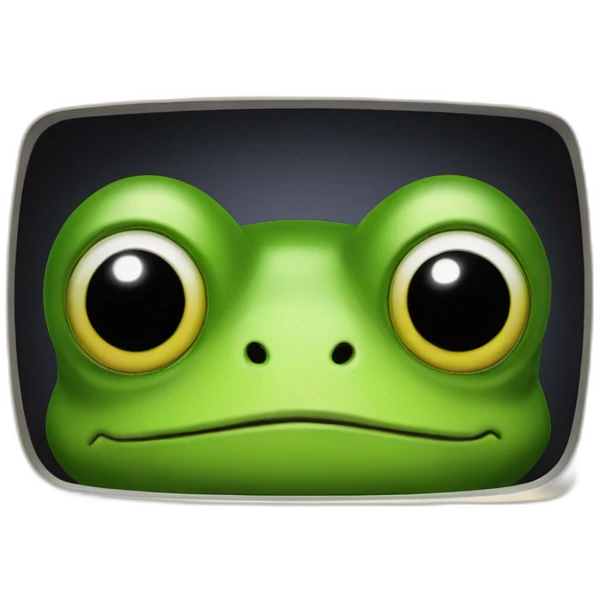 Kaeloo the frog from tv series kaeloo emoji