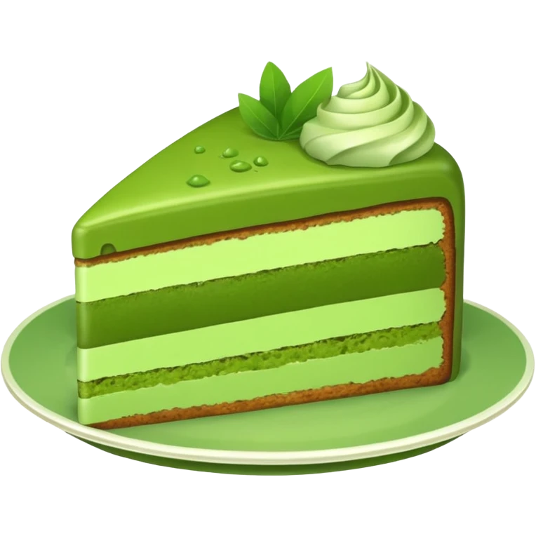 matcha cake emoji