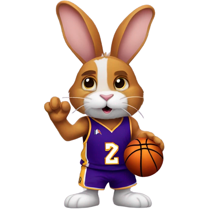 Ginger Bunny Kobe Bryant emoji