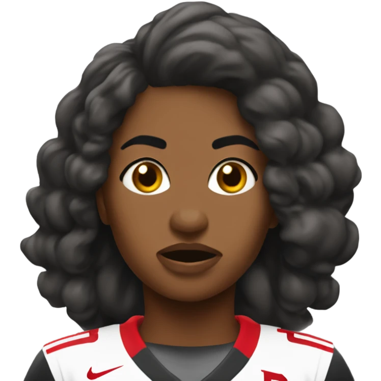 Rutgers women’s team getting blown out.  Losing big time  emoji