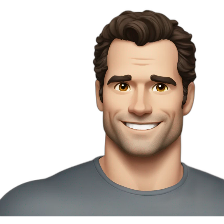 henry cavill smiling emoji