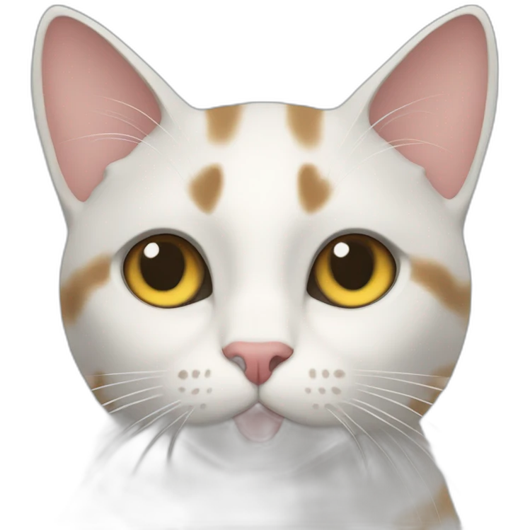 Cat with mam emoji