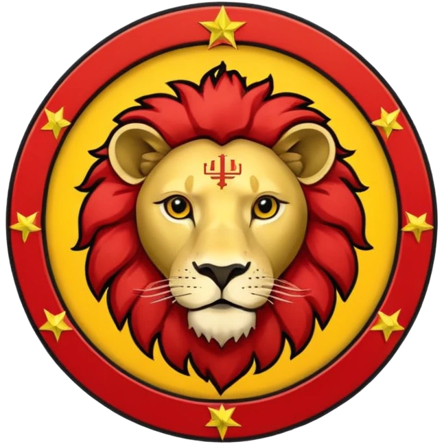 پرچم شیر و‌خورشید ایران emoji