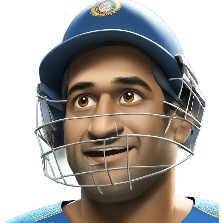 MS Dhoni emoji