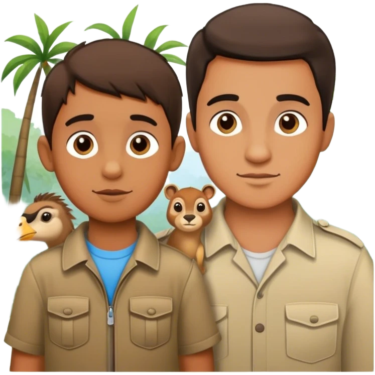 В зоопарку біля батька запитав хлопчина emoji