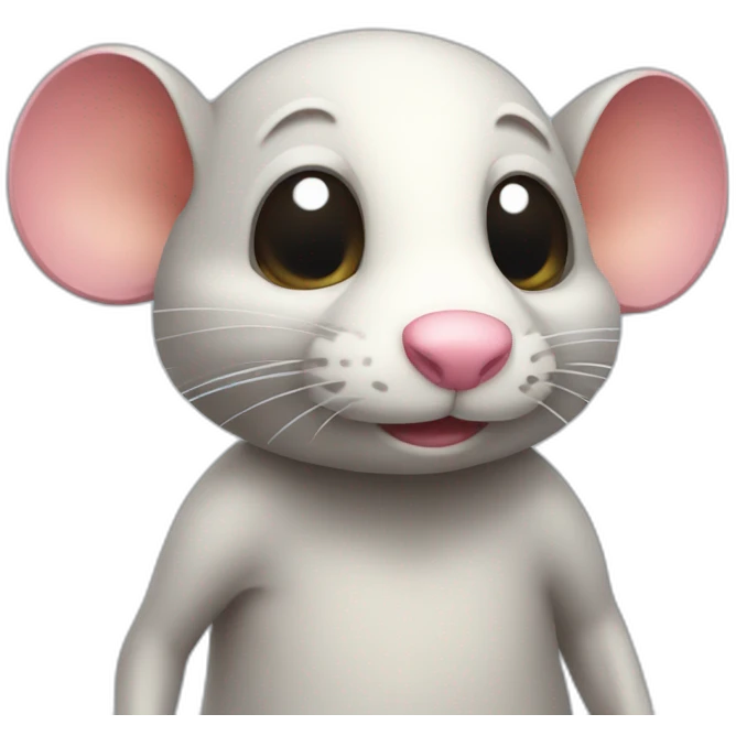 The c++ diseased rat mascot emoji