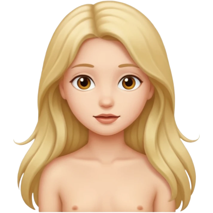 Naked girl  emoji