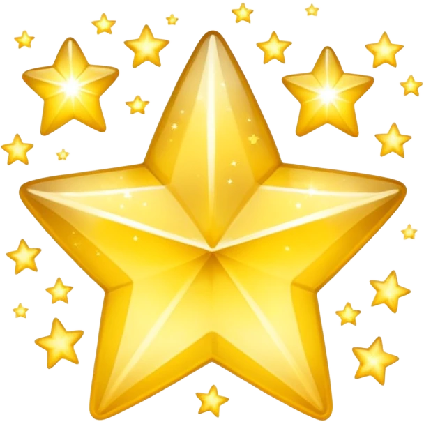 Sparkly stars emoji