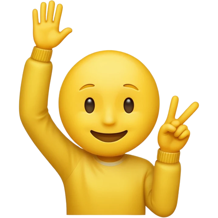 A dabbing emoji emoji