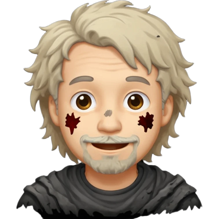 Olentzero es representado como un hombre grueso, desharrapado, manchado de carbón, de buen comer. Su singular característica es que vive aislado de la sociedad dedicado a hacer carbón vegetal en el bosque, gustándole comer y beber bien, y cada invierno baja de las montañas a los pueblos.[1]​ emoji