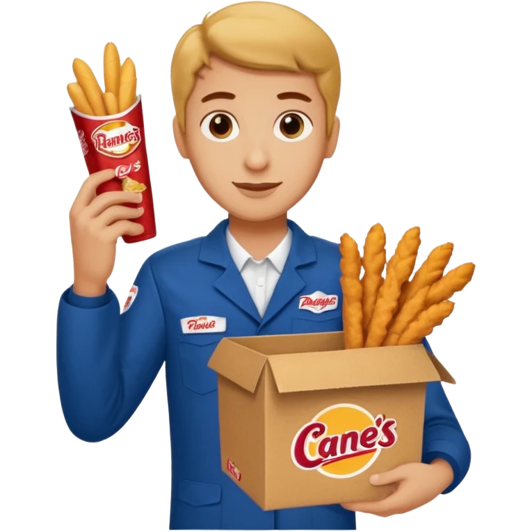 Raising canes emoji