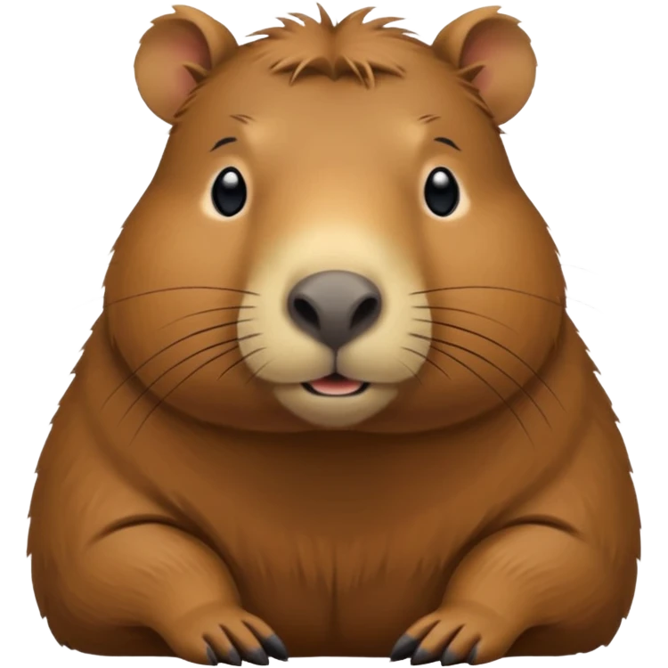 Capybara emoji