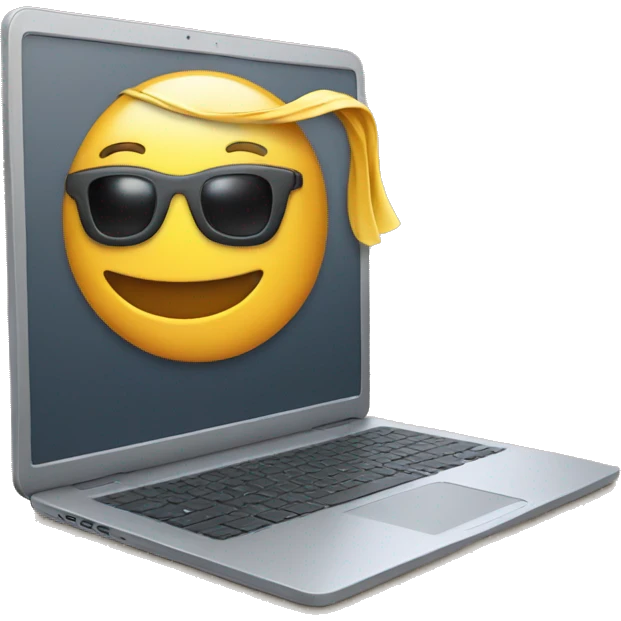 coding laptop emoji